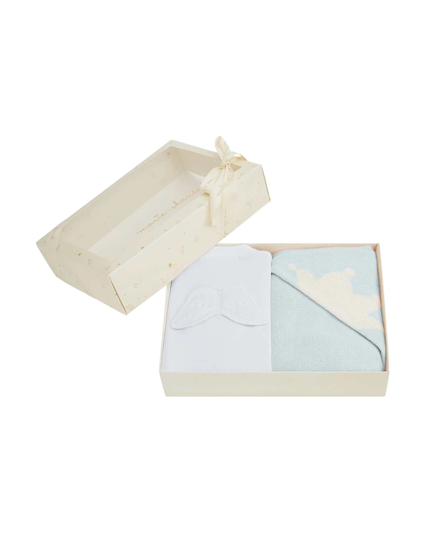 Wing & Crown Gift Set - Blue