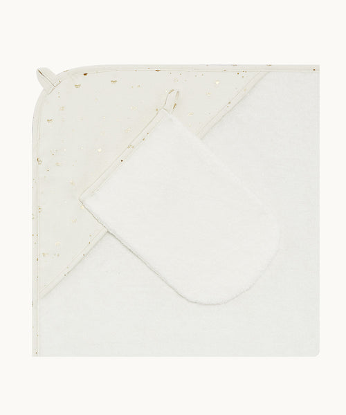 Adeline Star & Crown Bathtime Set - Natural