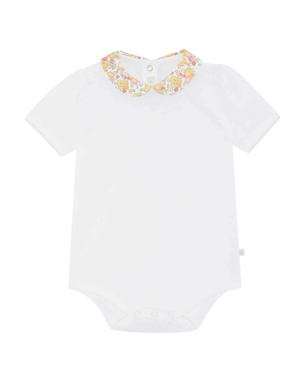 Alba Olympia Collar Short Sleeve Onesie