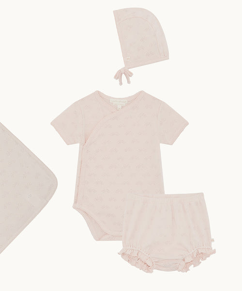 Araminta Angel Wing Pointelle Gift Set