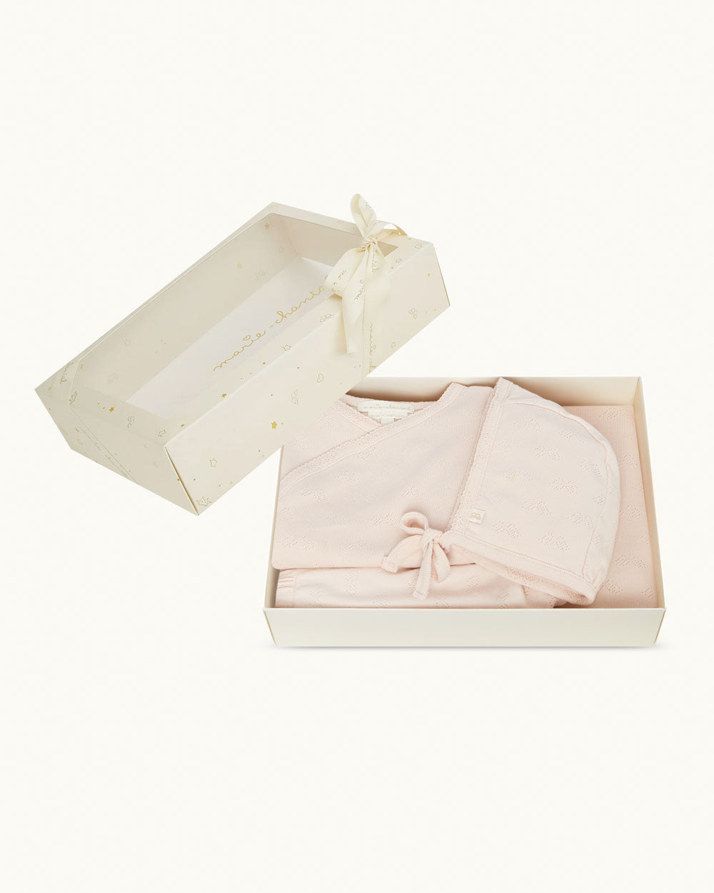 Araminta Angel Wing Pointelle Gift Set