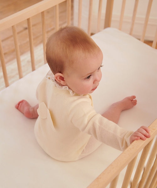 Ariel Angel Wing™ Cashmere Romper - Ivory