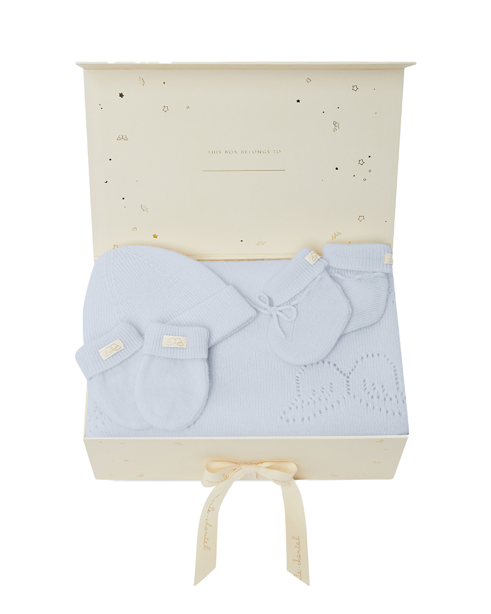 Baby’s First Cashmere Gift Set - Blue