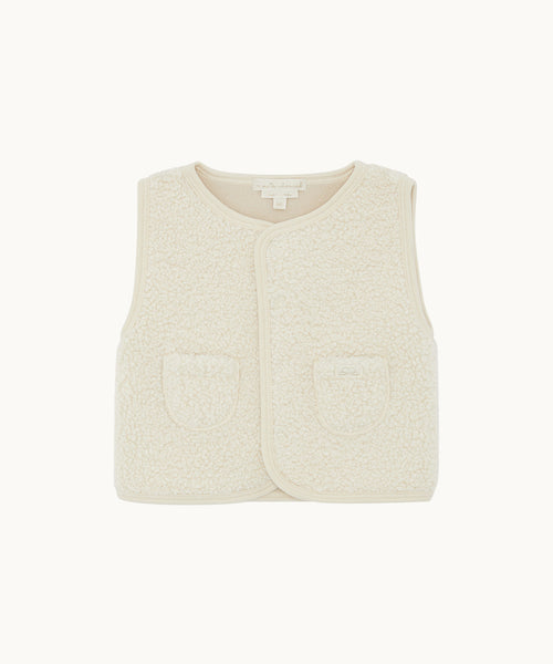 Billie Faux Shearling Gilet - Baby