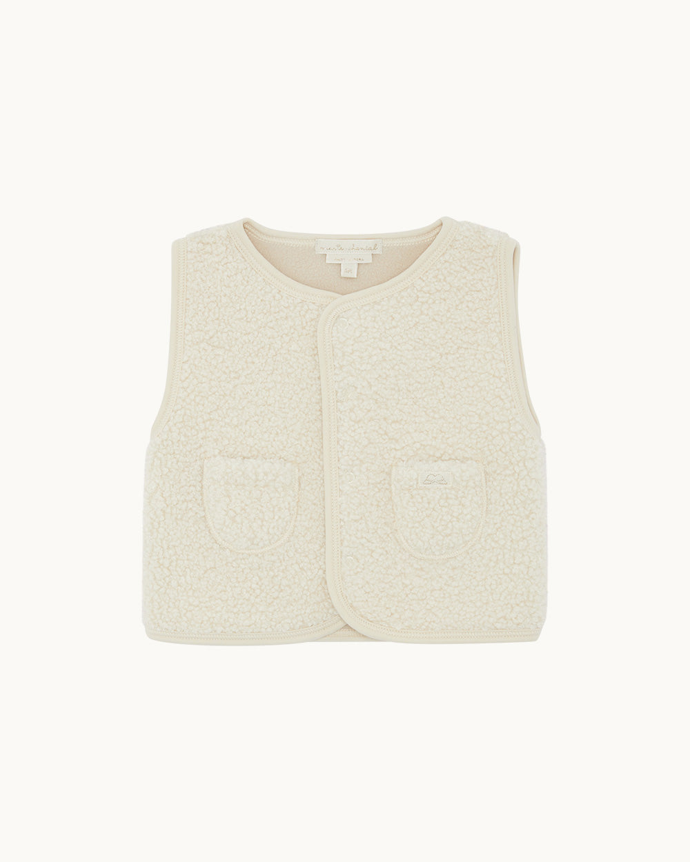 Billie Faux Shearling Gilet - Baby