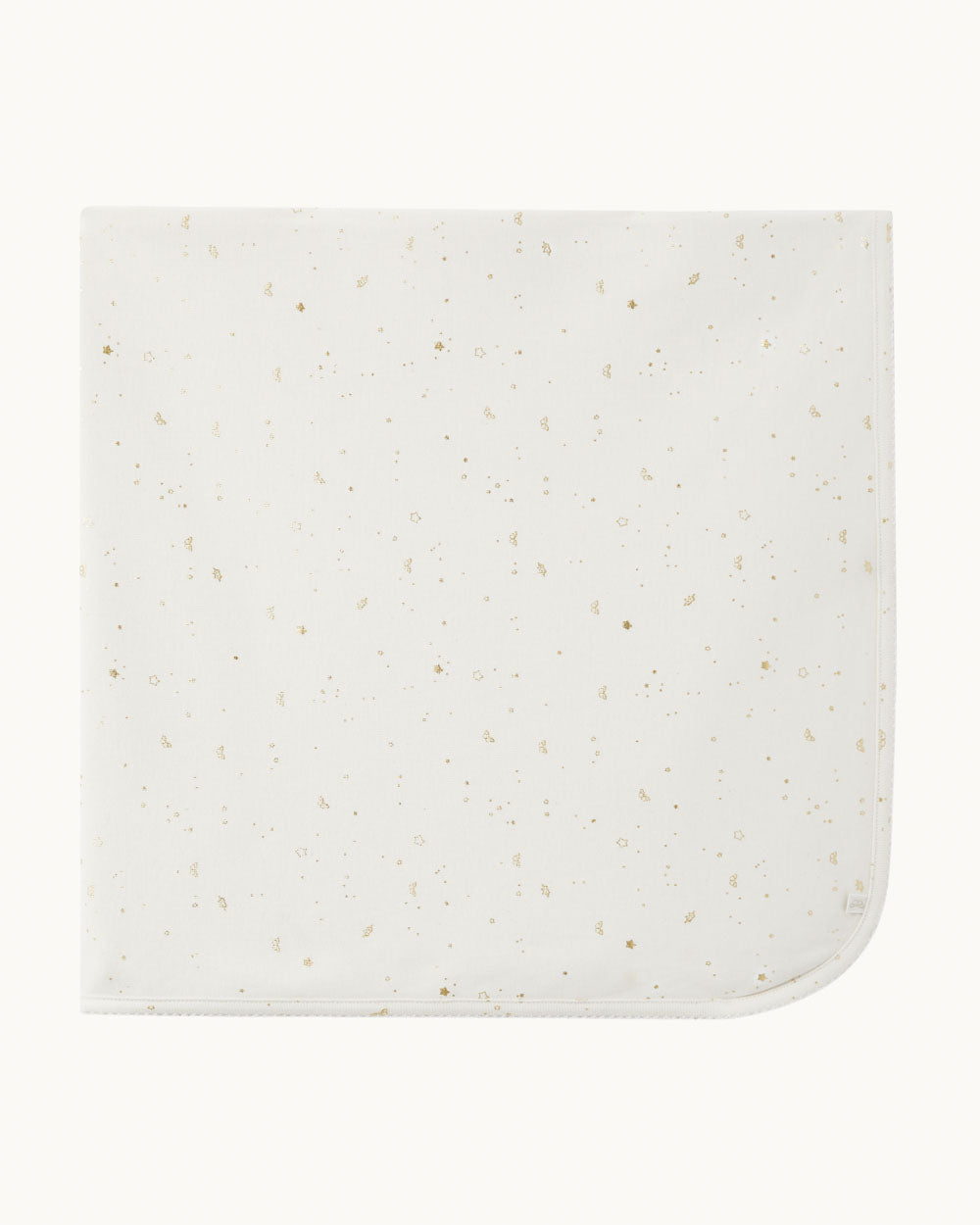 Briss Star & Crown Swaddle Blanket - Natural