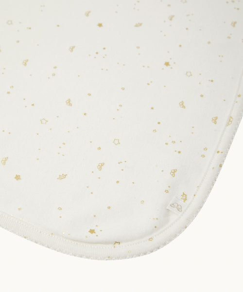 Briss Star & Crown Swaddle Blanket - Natural