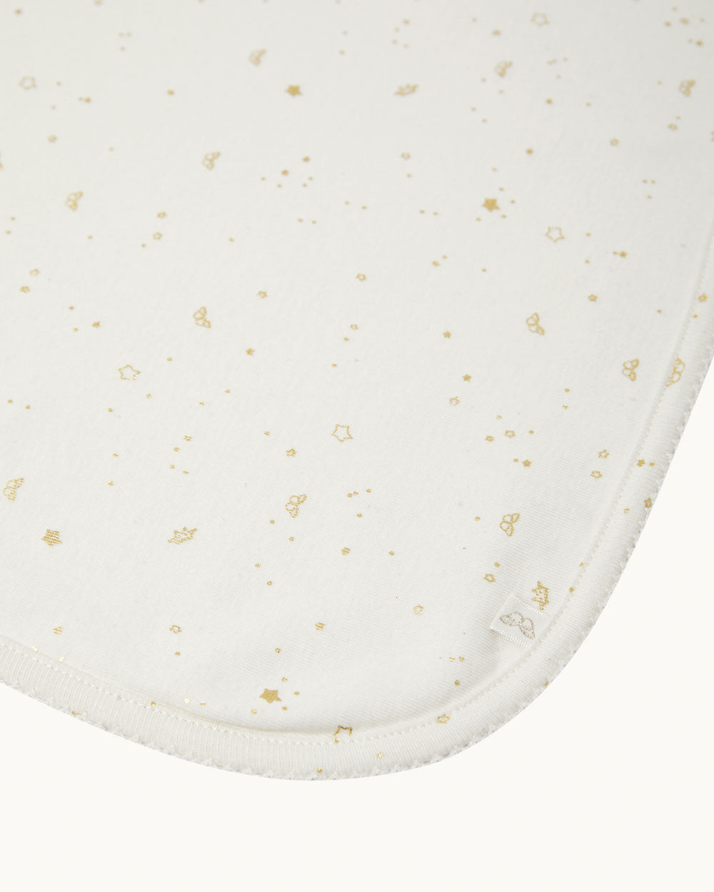 Briss Star & Crown Swaddle Blanket - Natural