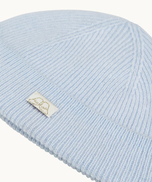 Cashmere Hat - Blue