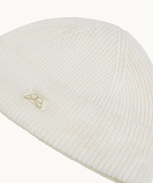 Cashmere Hat - Ivory
