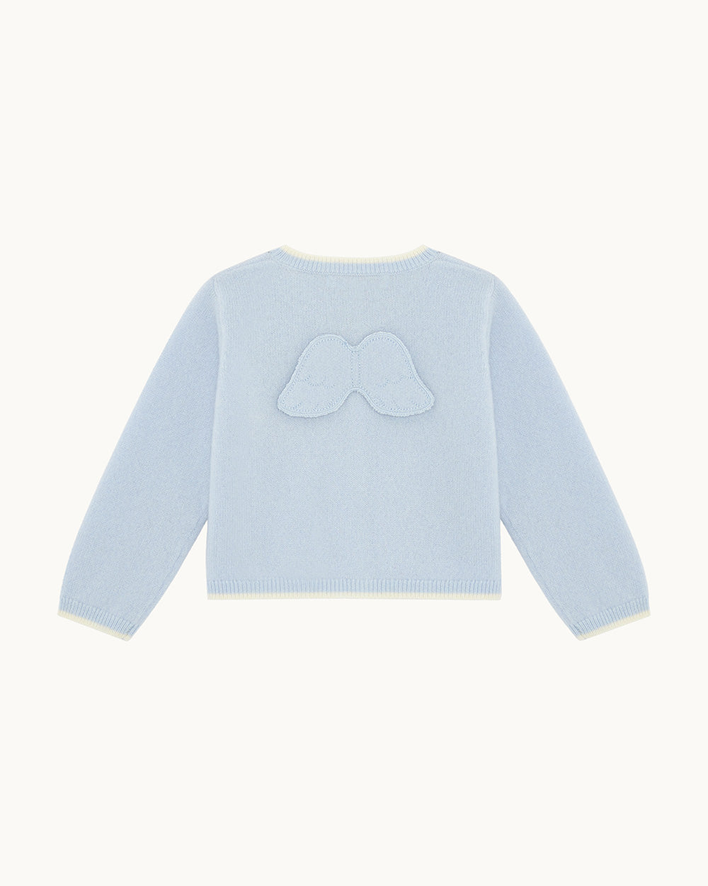 Castiel Cashmere Angel Wing™ Cardigan - Blue