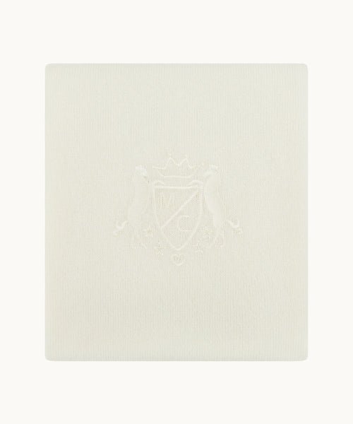 The Crest Cashmere Blanket
