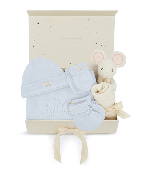 First Keepsakes: Cosy Cashmere Gift Set - Blue