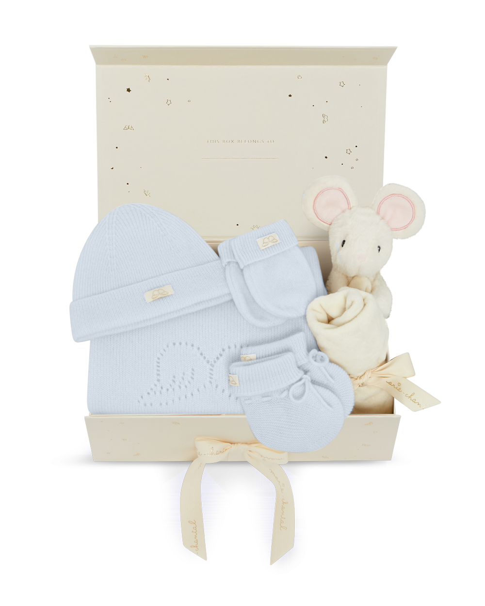 First Keepsakes: Cosy Cashmere Gift Set - Blue