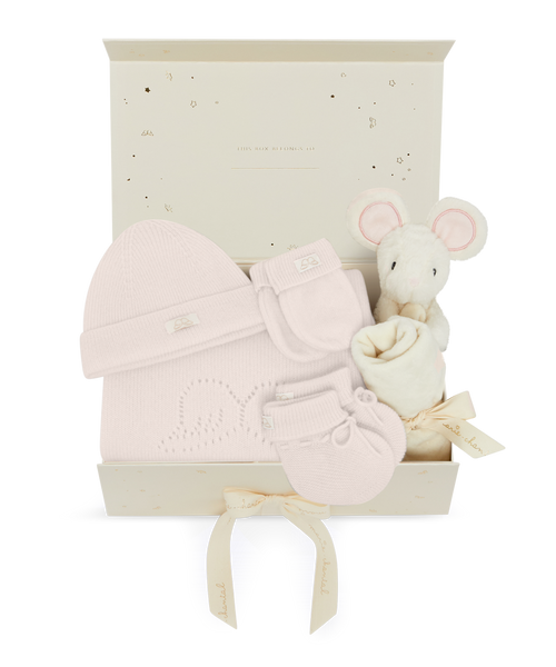 First Keepsakes: Cosy Cashmere Gift Set - Pink