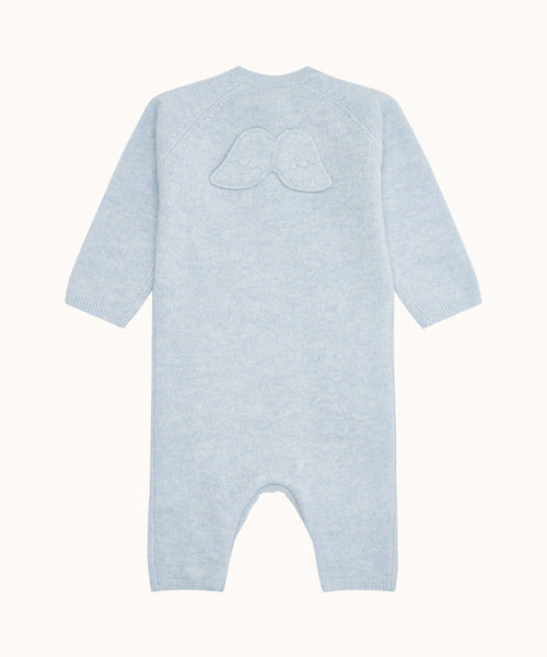 Ariel Angel Wing™ Cashmere Romper - Blue