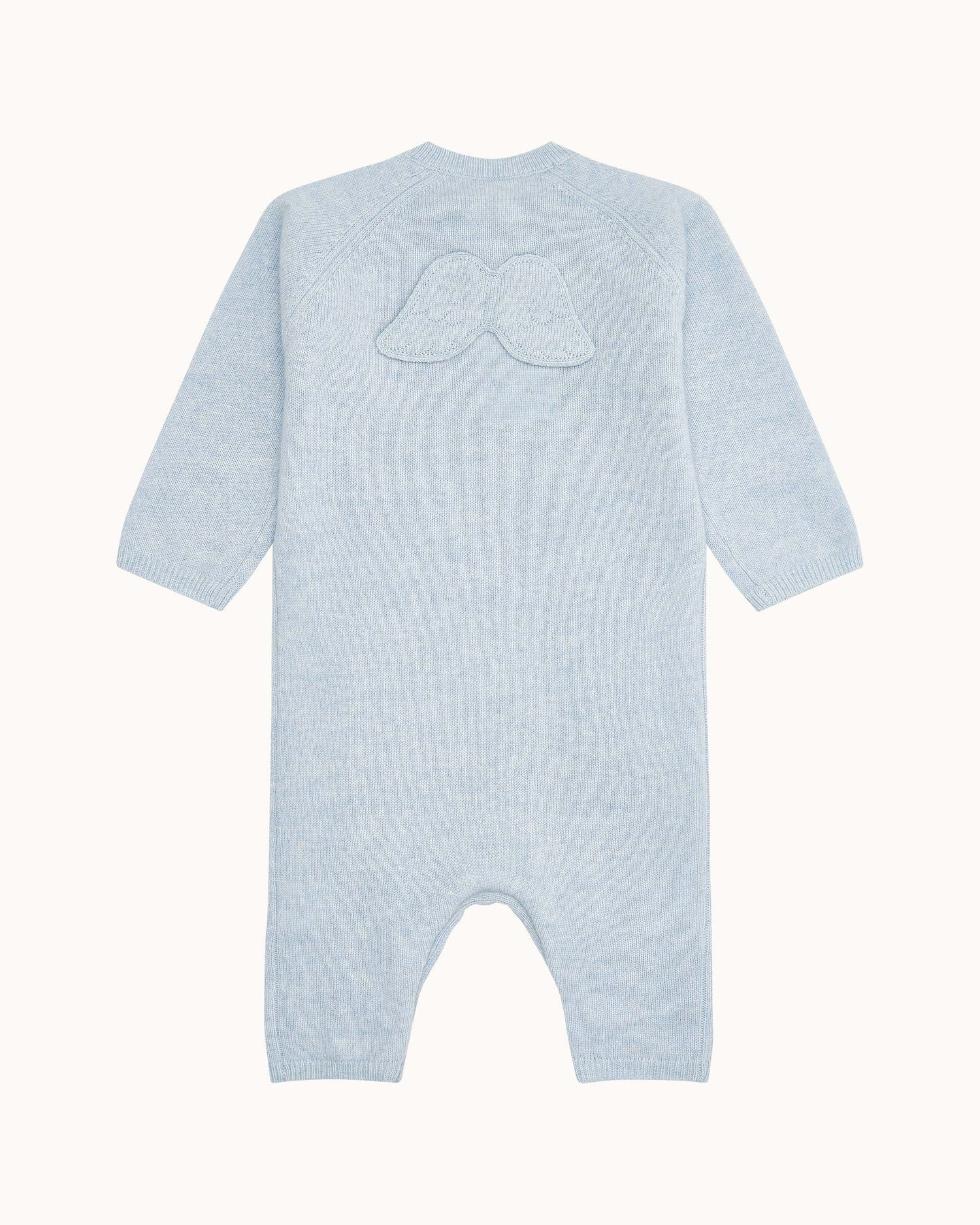 Ariel Angel Wing™ Cashmere Romper - Blue