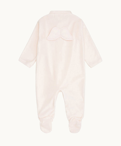 Sleep & Snuggle Velour Angel Wing Gift Set - Pink