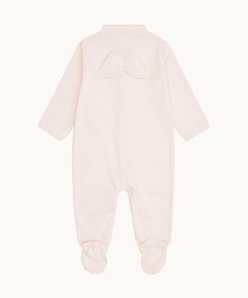 Sleep & Snuggle Pointelle Angel Wing Gift Set - Pink