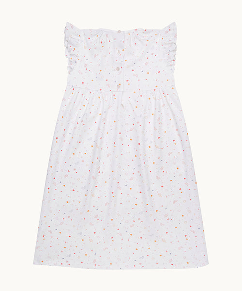 Star & Crown Nightgown - White & Pink