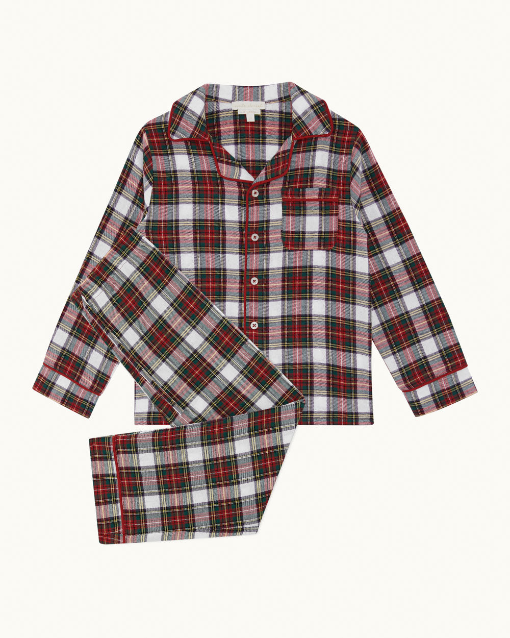 Charles Classic Tartan Pyjama - Child