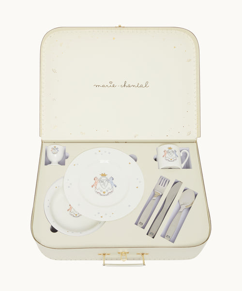 The Crest Collection Breakfast Suitcase Set