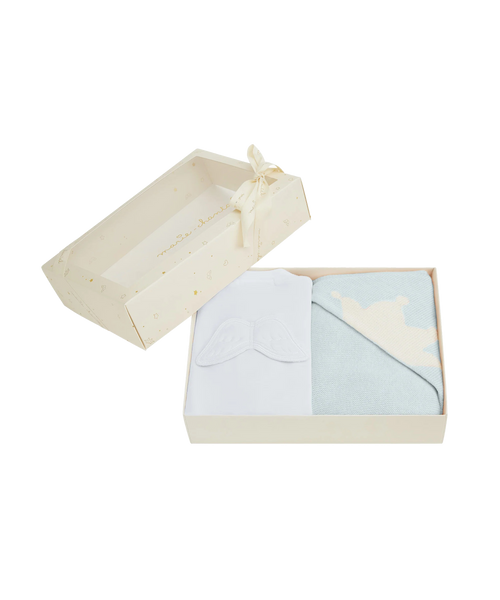 Wing & Crown Gift Set - Blue