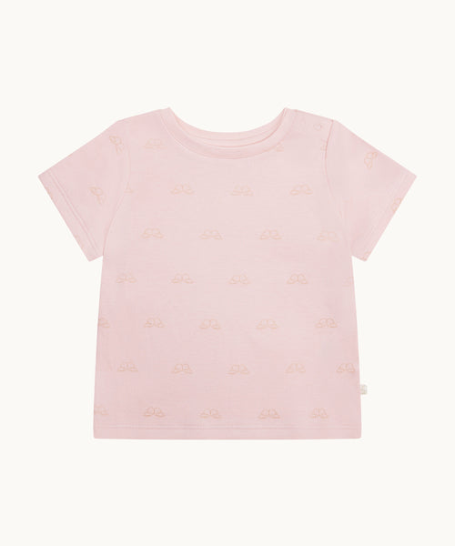 Angel Wing™ Two Piece Jersey Set - Baby Pink