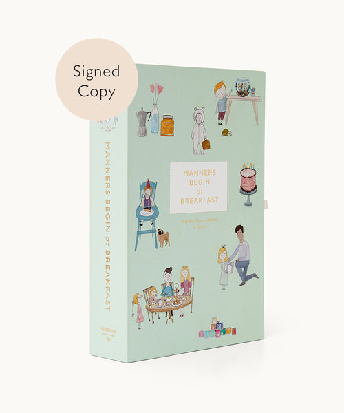 Manners Begin at Breakfast Book - Keepsake Edition (Signed Copy)