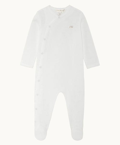 Pointelle Cotton Sleepsuit