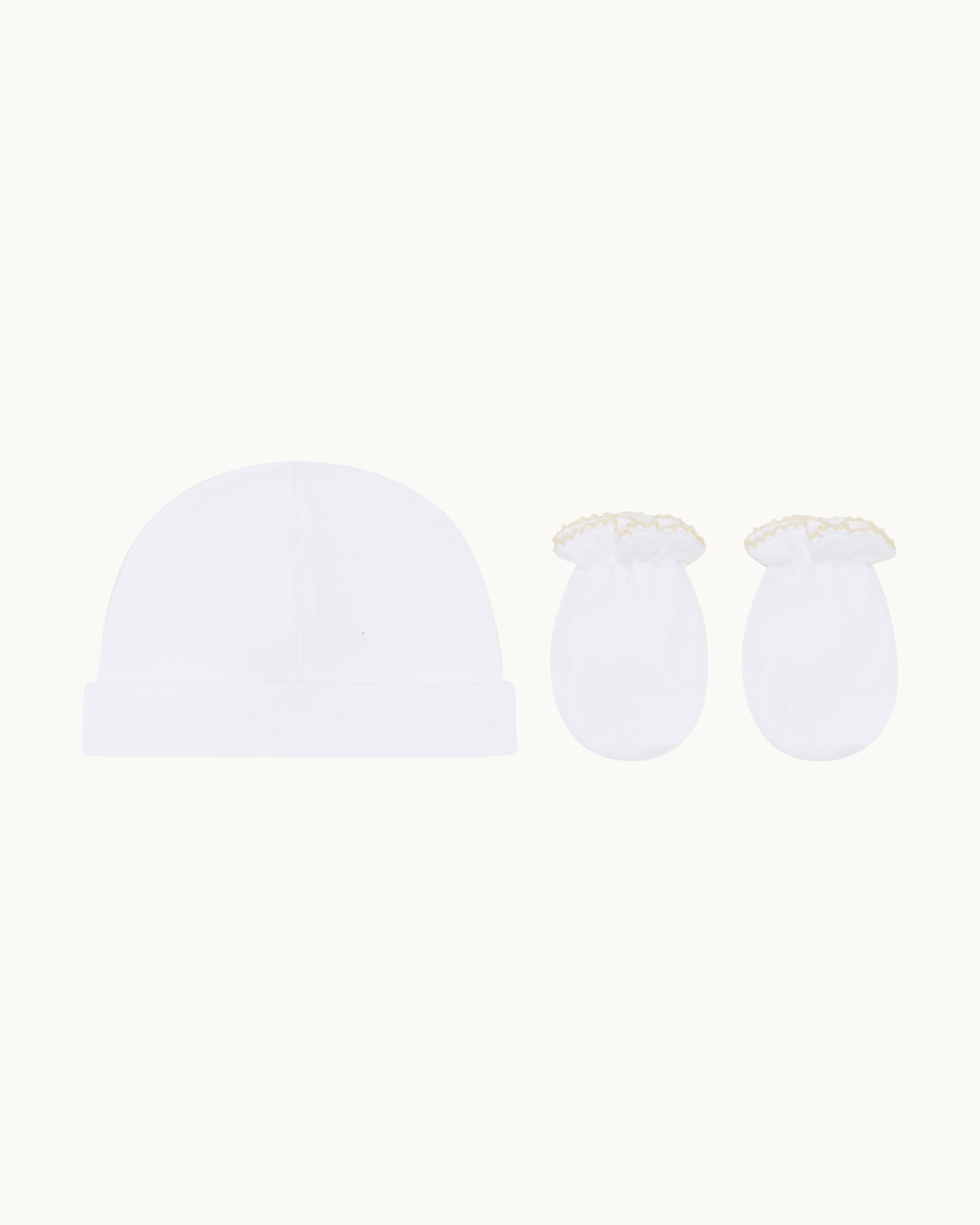 The Crest Hat & Mitten Set