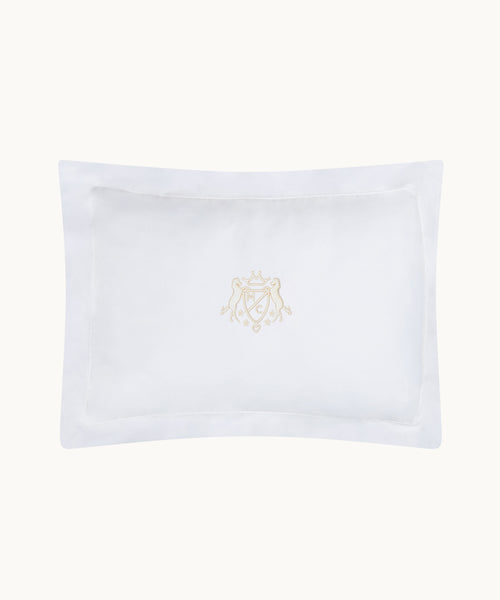 The Crest Cushion Cover