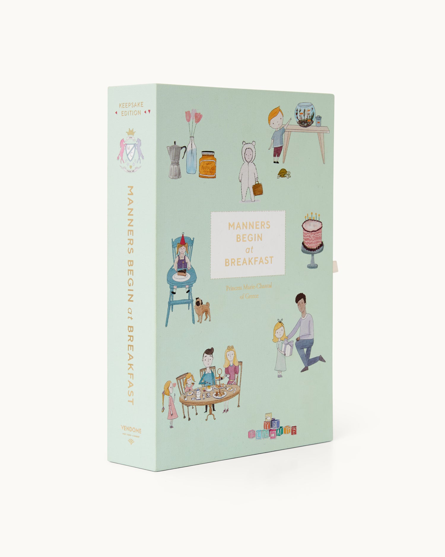 Manners Begin at Breakfast Deluxe Baby Gift Set