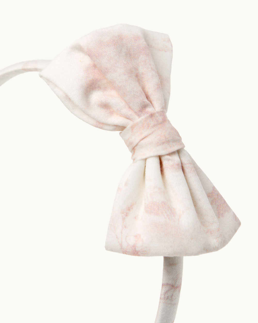 Diana Toile De Jouy Headband - Pink