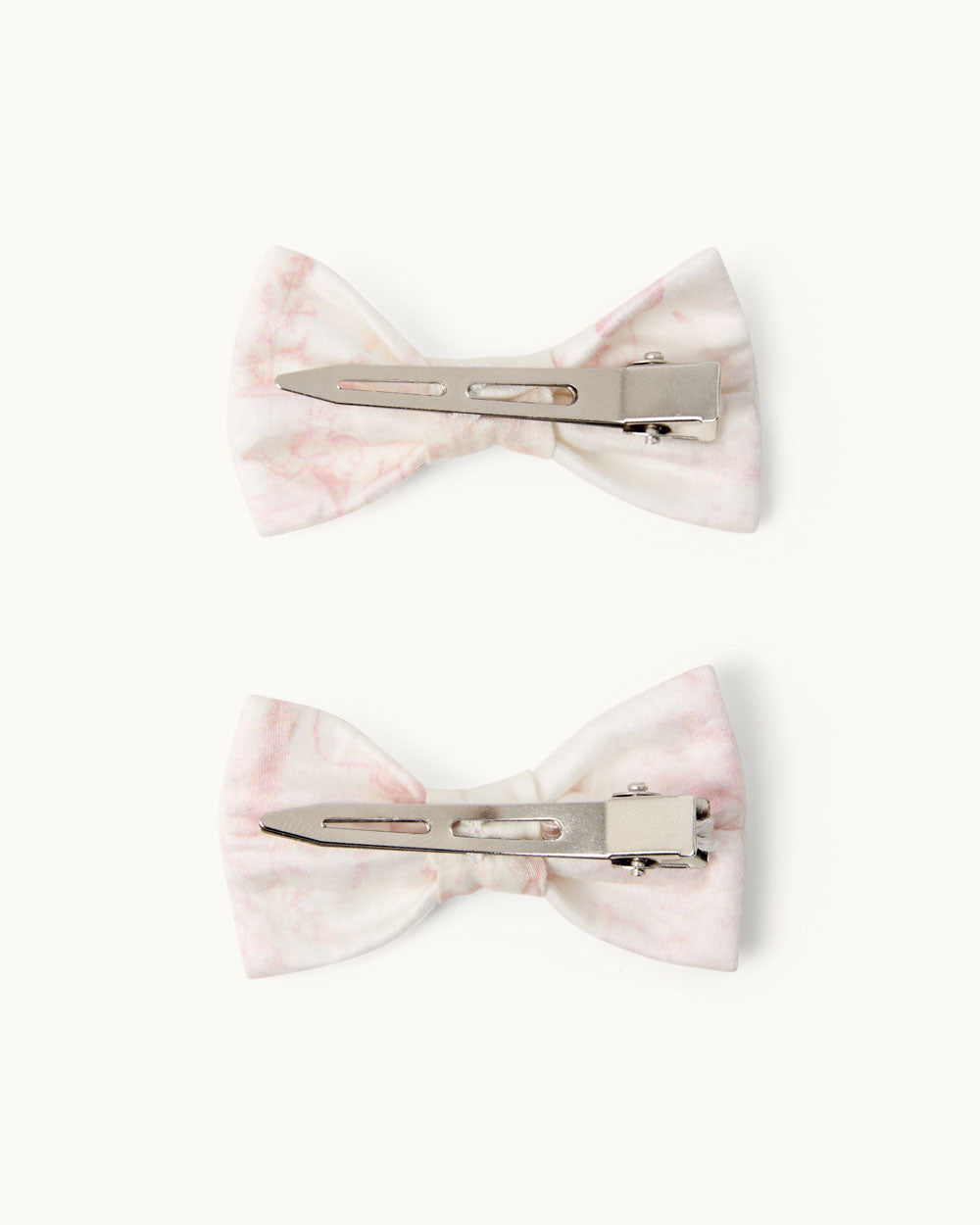 Dakota Toile De Jouy Hair Clips Two Pack - Pink