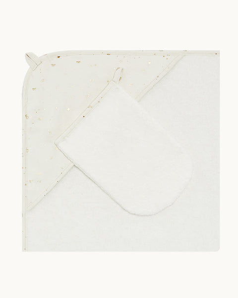 Adeline Star & Crown Bathtime Set - Natural | Marie-Chantal