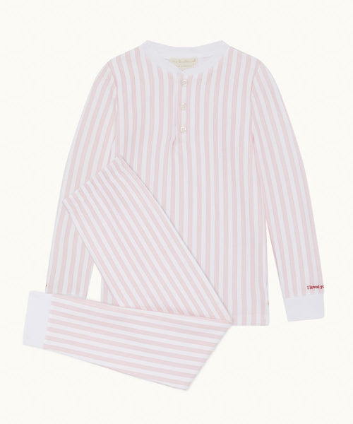 Adore Stripe Pyjama Pink - Child