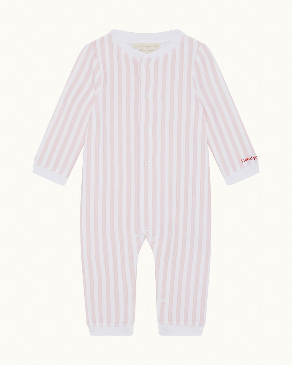 Adore Stripe Romper - Pink
