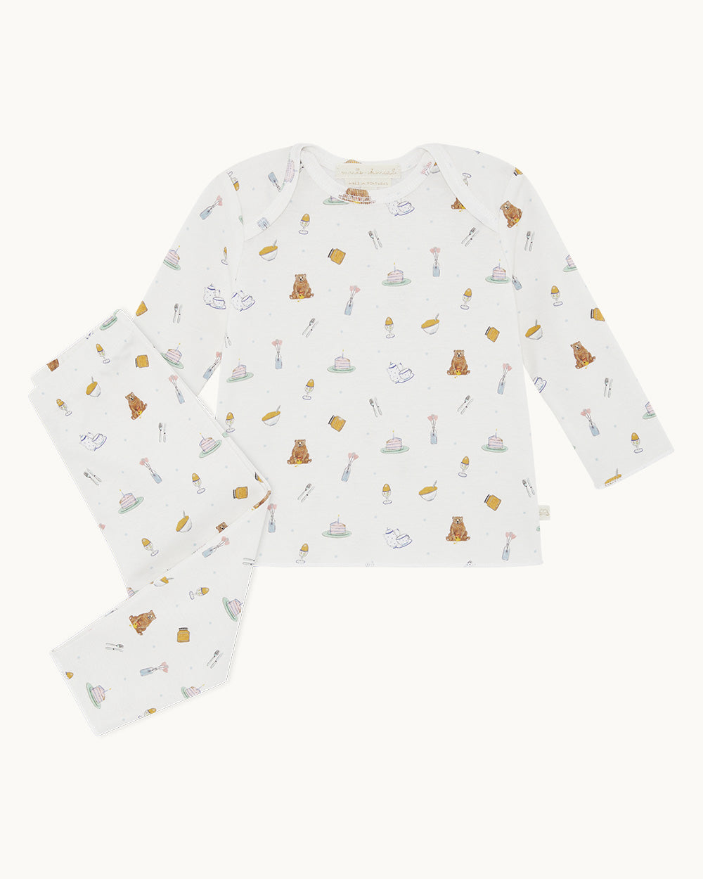 Aluna Manners Ribbed Cotton Two Piece Set