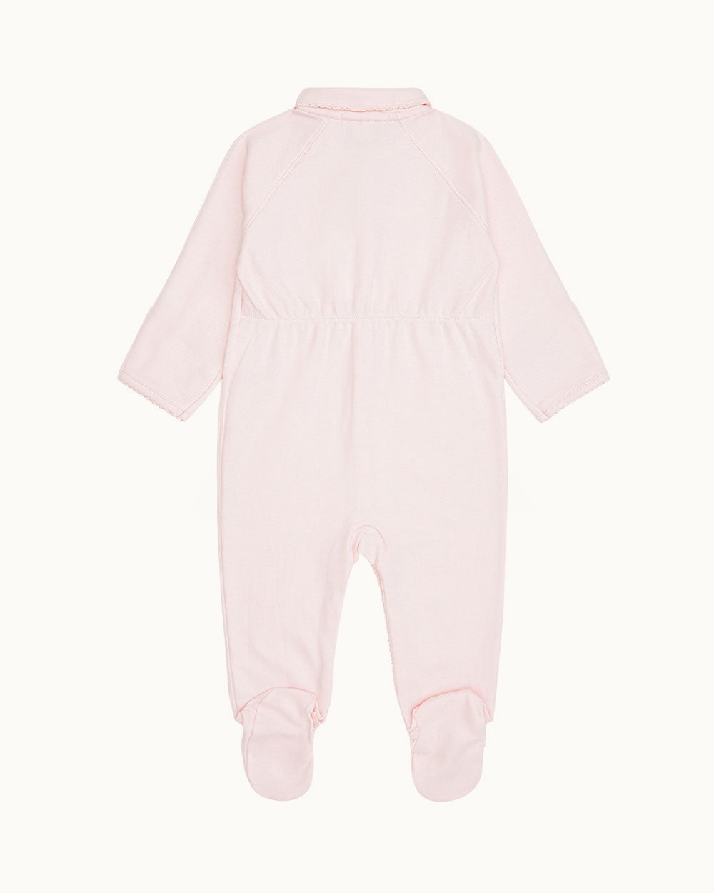Angel Wing™ Pima Cotton Sleepsuit - Pink