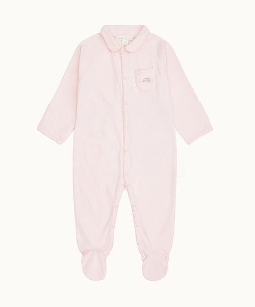 Angel Wing™ Pima Cotton Sleepsuit - Pink