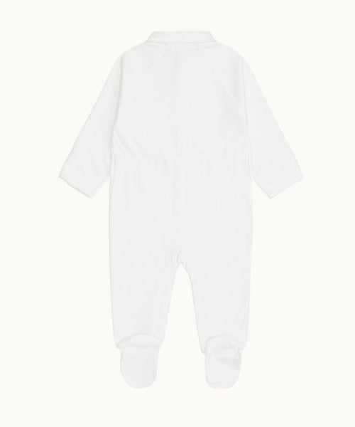 Angel Wing™ Pima Cotton Sleepsuit - White