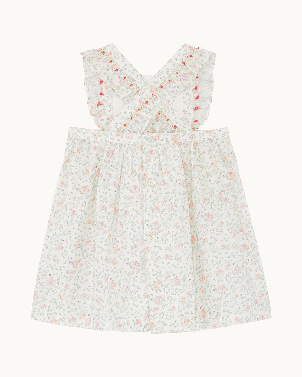 Cleo Athena Frill Tea Dress - Baby | Marie-Chantal