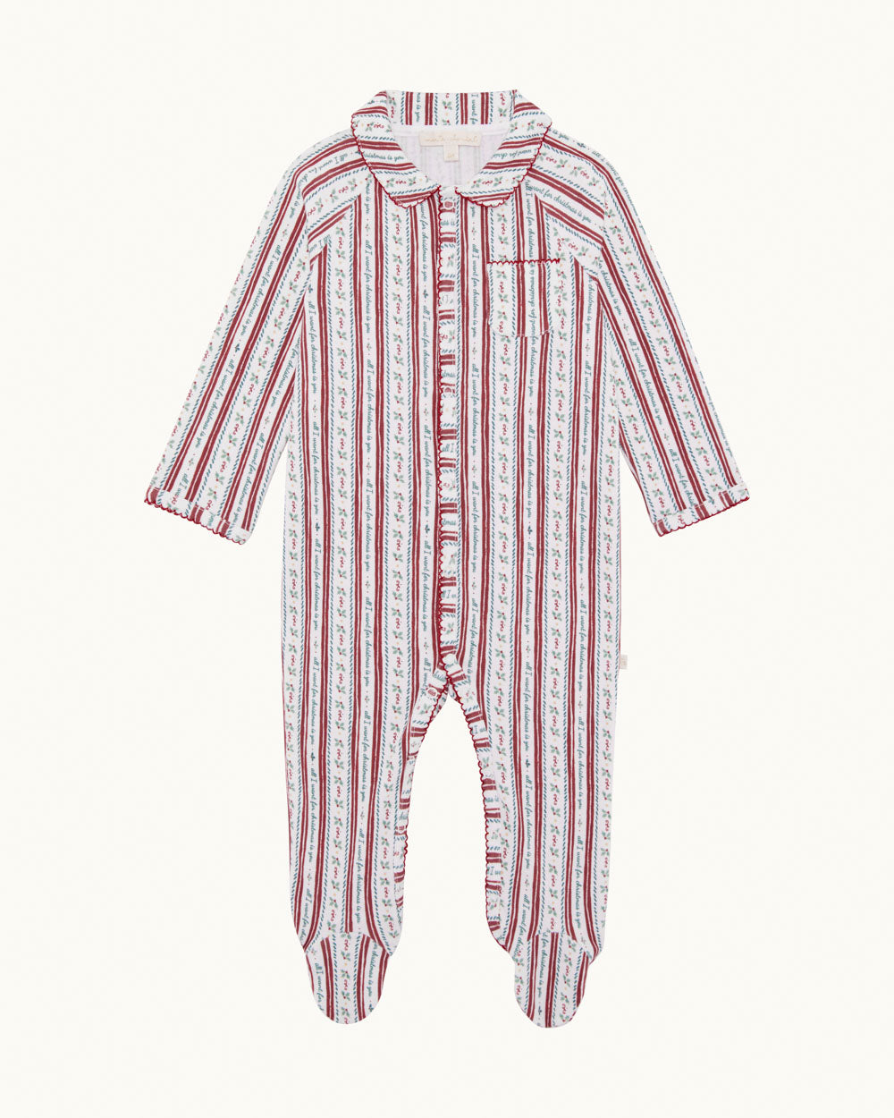 All I Want For Christmas Sleepsuit