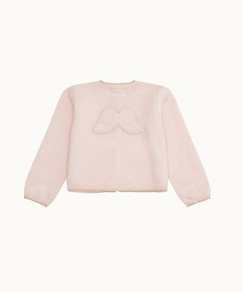 Cassiel Cashmere Angel Wing™ Cardigan - Pink