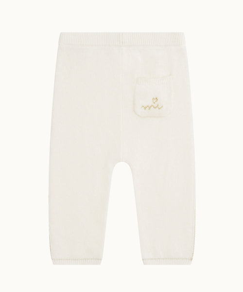 Cassiel Angel Wing™ Cashmere Leggings - Ivory