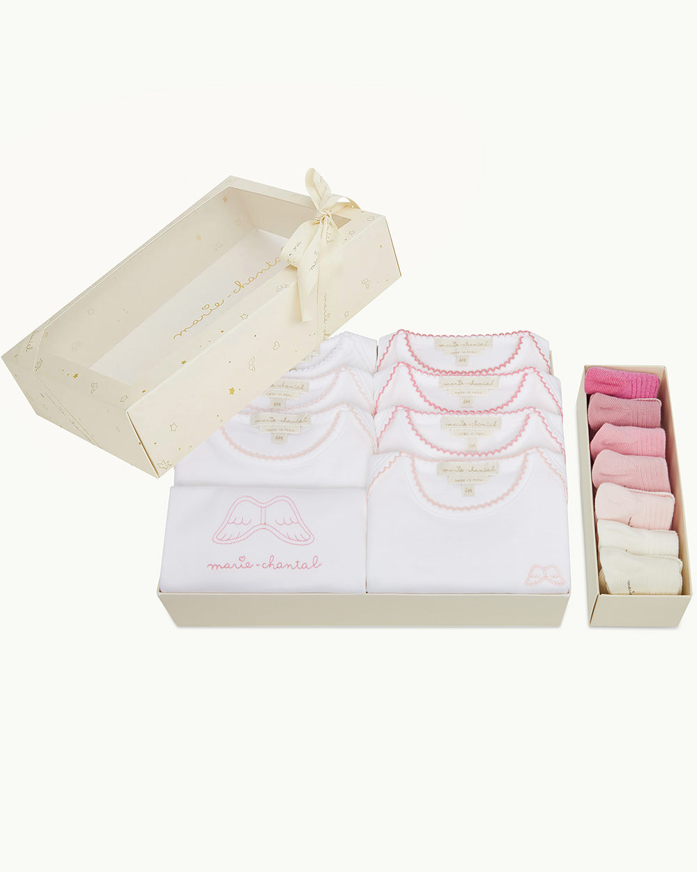 Baby Days of the Week Gift Set - Pink | Marie-Chantal