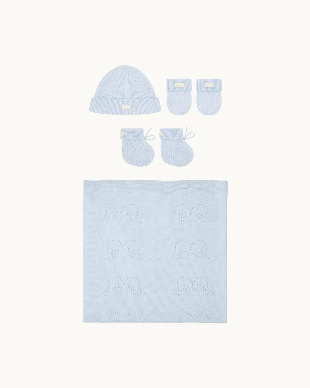 Baby’s First Cashmere Gift Set - Blue