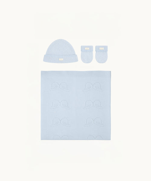 First Keepsakes: Cosy Cashmere Gift Set - Blue