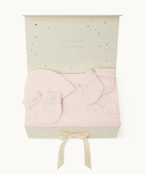 Baby's First Cashmere Gift Set - Pink